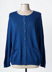 Gilet manches longues bleu DIANE LAURY pour femme seconde vue