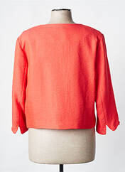 Veste chic rouge DIANE LAURY pour femme seconde vue