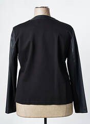Veste simili cuir noir DIANE LAURY pour femme seconde vue