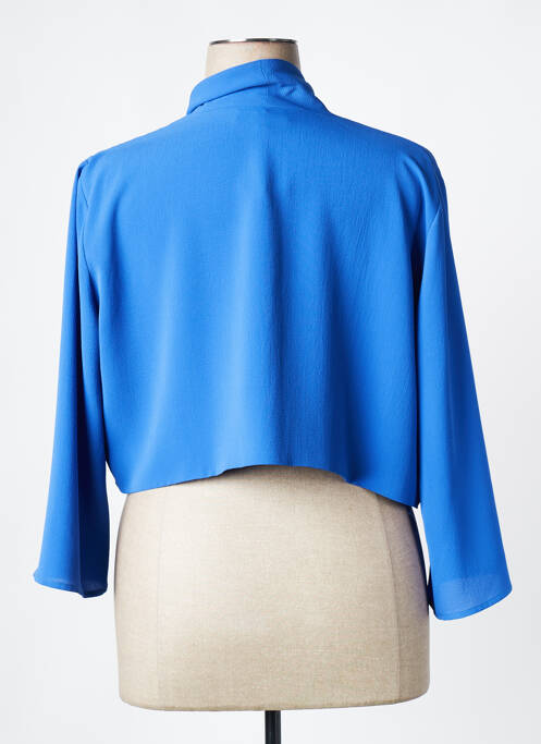 Boléro bleu ANDAMIO pour femme