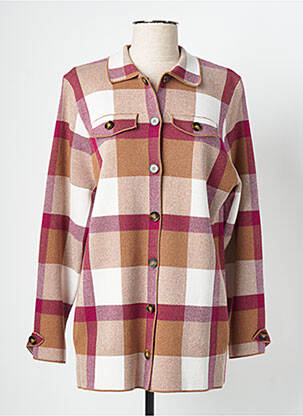 Veste casual poches marron MARBLE femme