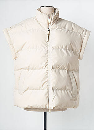 Doudoune poches sans capuche beige TANTÄ femme