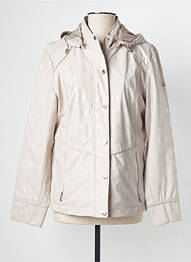 Imperméable réversible a capuche beige CONCEPT  K femme