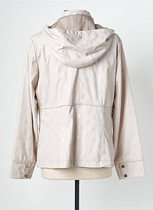 Imperméable manches longues a capuche beige CONCEPT  K femme