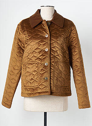 Veste casual coupe droite marron MOLLY BRACKEN femme