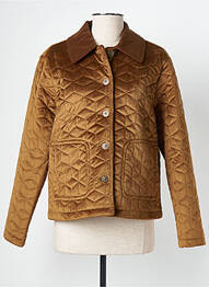 Veste casual coupe droite marron MOLLY BRACKEN femme