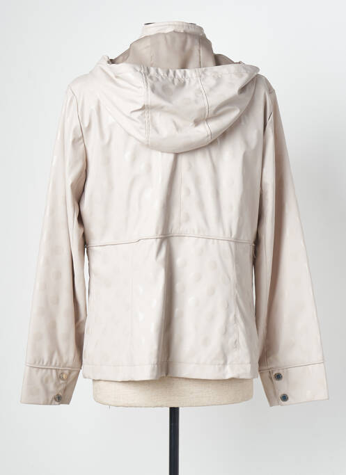 Imperméable manches longues a capuche beige CONCEPT  K femme