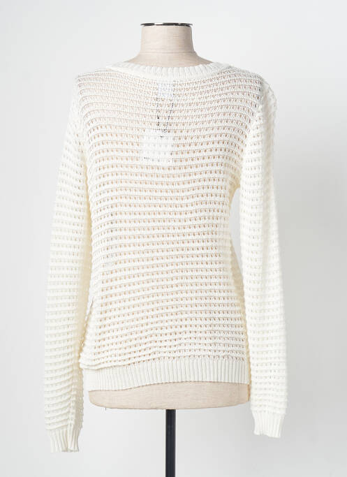 Gilet manches longues blanc WNT COLLECTION pour femme