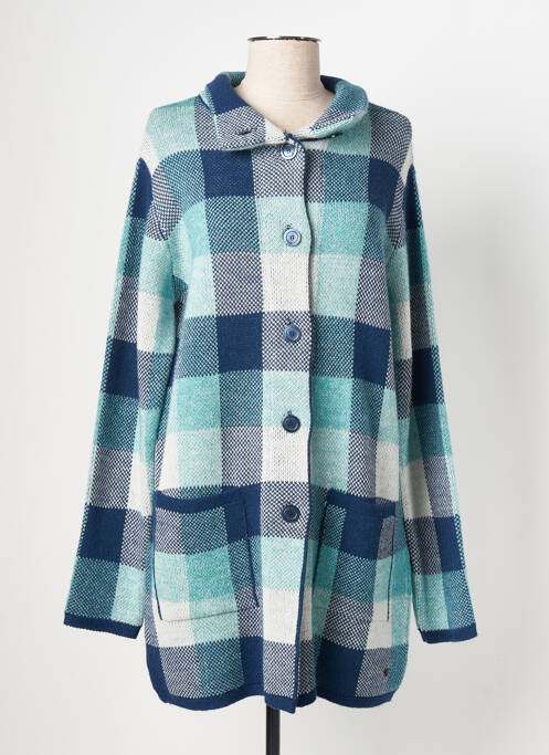 Gilet manches longues bleu OLSEN pour femme