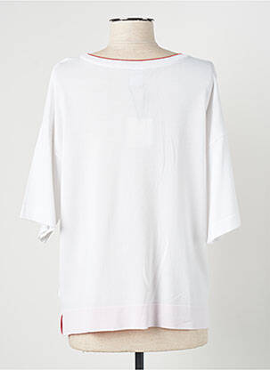 Pull stretch manches 3/4 blanc WNT COLLECTION femme