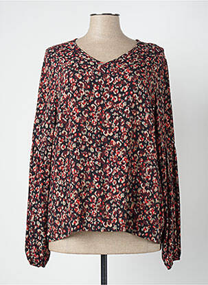 Blouse manches longues manches longues noir SIGNE NATURE femme