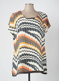 Blouse manches courtes manches courtes noir MERI & ESCA femme