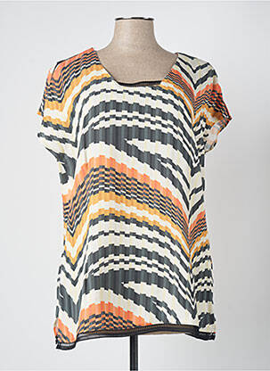 Blouse manches courtes manches courtes noir MERI & ESCA femme
