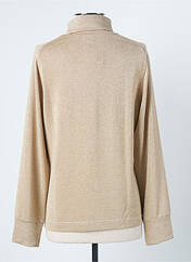 Pull col roulé or SIGNE NATURE pour femme seconde vue