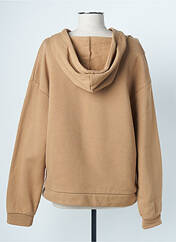 Sweat-shirt à capuche marron SIGNE NATURE pour femme seconde vue