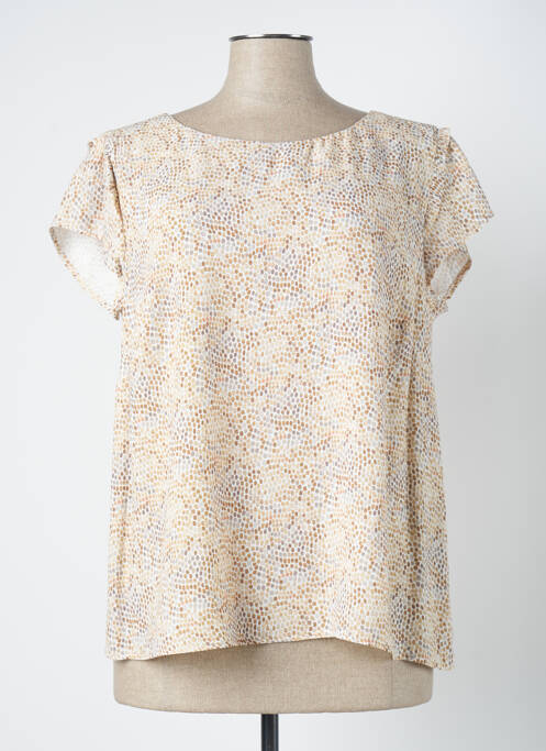 Blouse beige SIGNE NATURE pour femme