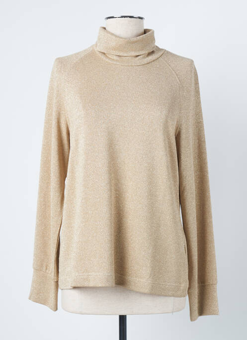 Pull col roulé or SIGNE NATURE pour femme