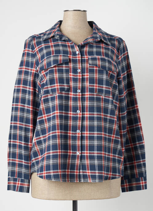 Chemise manches longues bleu C'EST BEAU LA VIE pour homme