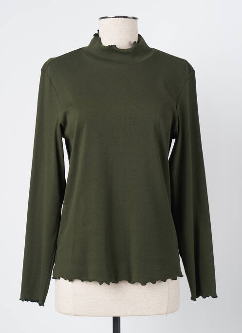 Sous-pull vert SIGNE NATURE pour femme