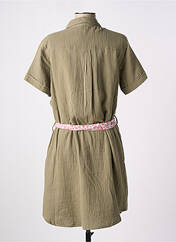 Robe courte vert C'EST BEAU LA VIE pour femme seconde vue