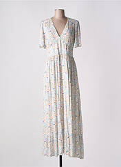 Robe longue blanc C'EST BEAU LA VIE pour femme seconde vue