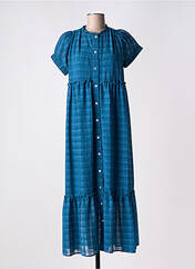 Robe longue bleu VAN-DOS pour femme seconde vue