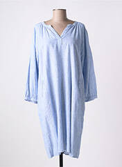 Robe mi-longue bleu SIGNE NATURE pour femme seconde vue