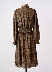 Robe mi-longue marron MARBLE pour femme seconde vue
