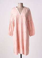 Robe mi-longue rose SIGNE NATURE pour femme seconde vue