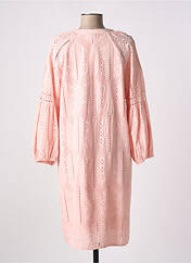 Robe mi-longue rose SIGNE NATURE pour femme seconde vue