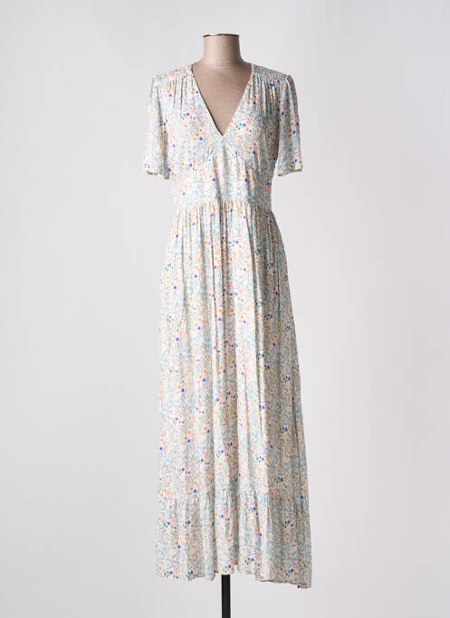 Robe longue blanc C'EST BEAU LA VIE pour femme