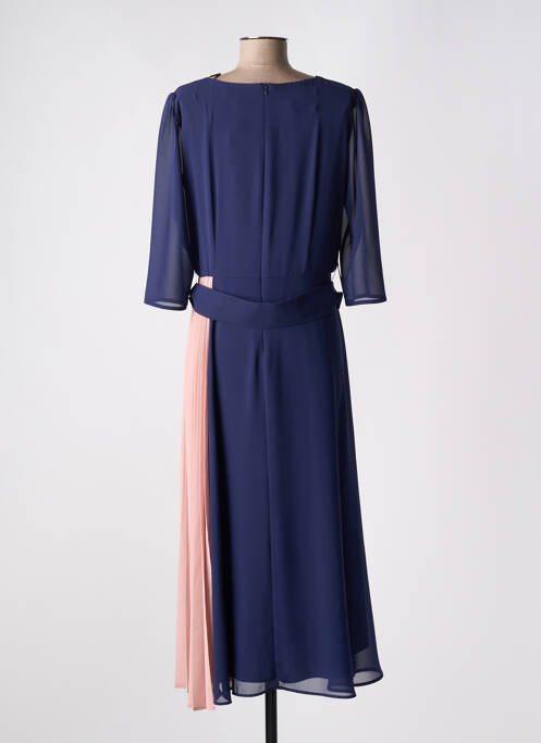 Robe longue bleu BARILOCHE pour femme