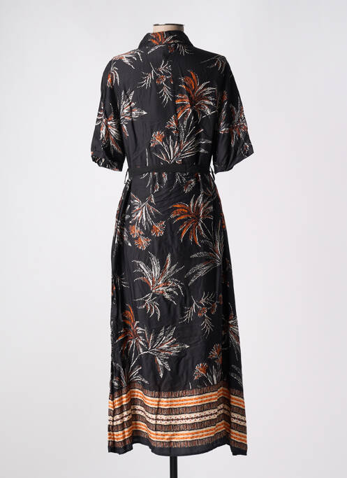 Robe longue noir LA FEE MARABOUTEE pour femme