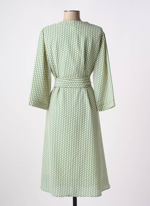 Robe mi-longue vert ANONYME DESIGNERS pour femme