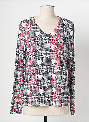 T-shirt manches longues manches longues rouge DIANE LAURY femme