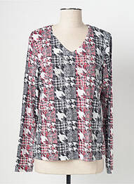 T-shirt manches longues manches longues rouge DIANE LAURY femme