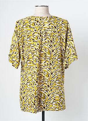 Blouse manches courtes manches courtes vert PAZ TORRAS femme