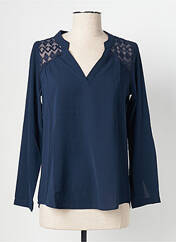 Blouse bleu EMMA ELLA pour femme seconde vue
