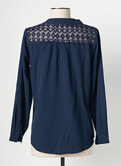 Blouse bleu EMMA ELLA pour femme seconde vue