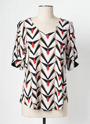 Blouse noir GEVANA pour femme seconde vue