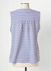 Top bleu SIGNE NATURE pour femme seconde vue