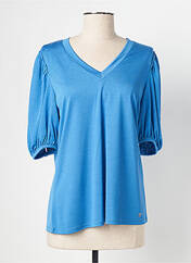 T-shirt bleu MARBLE pour femme seconde vue