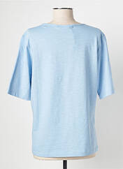 T-shirt bleu SIGNE NATURE pour femme seconde vue