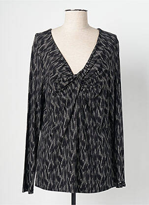 T-shirt noir TRAMONTANA pour femme