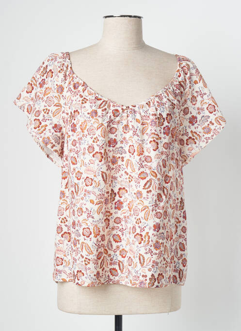 Blouse beige C'EST BEAU LA VIE pour femme