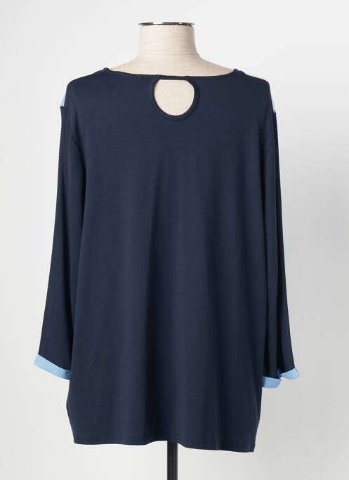 Blouse bleu DIANE LAURY pour femme