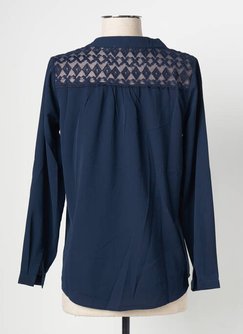 Blouse bleu EMMA ELLA pour femme