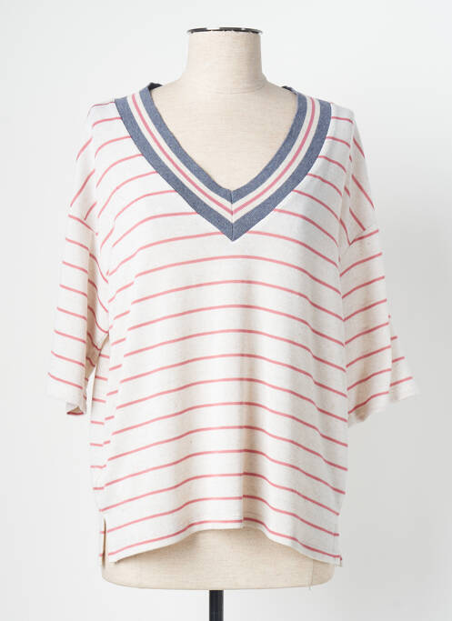 T-shirt beige ANDAM pour femme