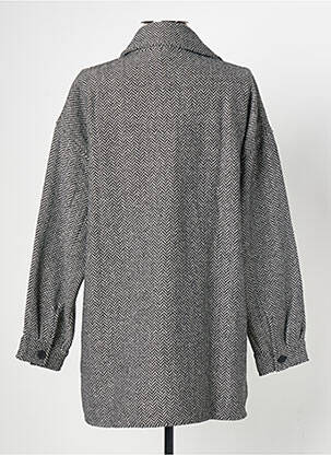 Veste casual col tailleur noir MOLLY BRACKEN femme