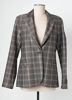 Blazer fausses poches noir ANDAM femme